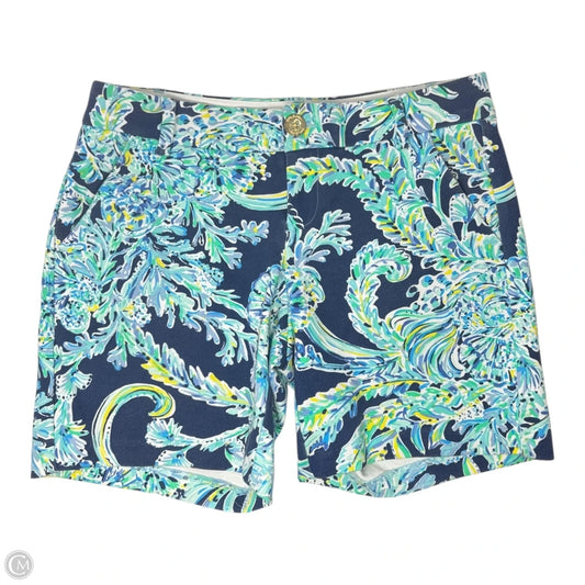 Jayne Shorts Designer By Lilly Pulitzer In High Tide Navy, Size: 0