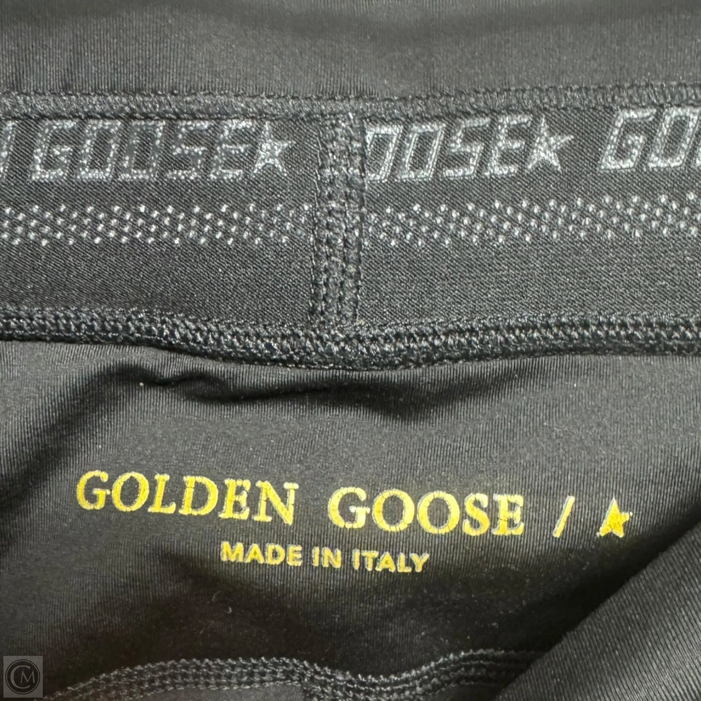 Leggings Pants Luxury Designer By Golden Goose In Black, Size: Xs