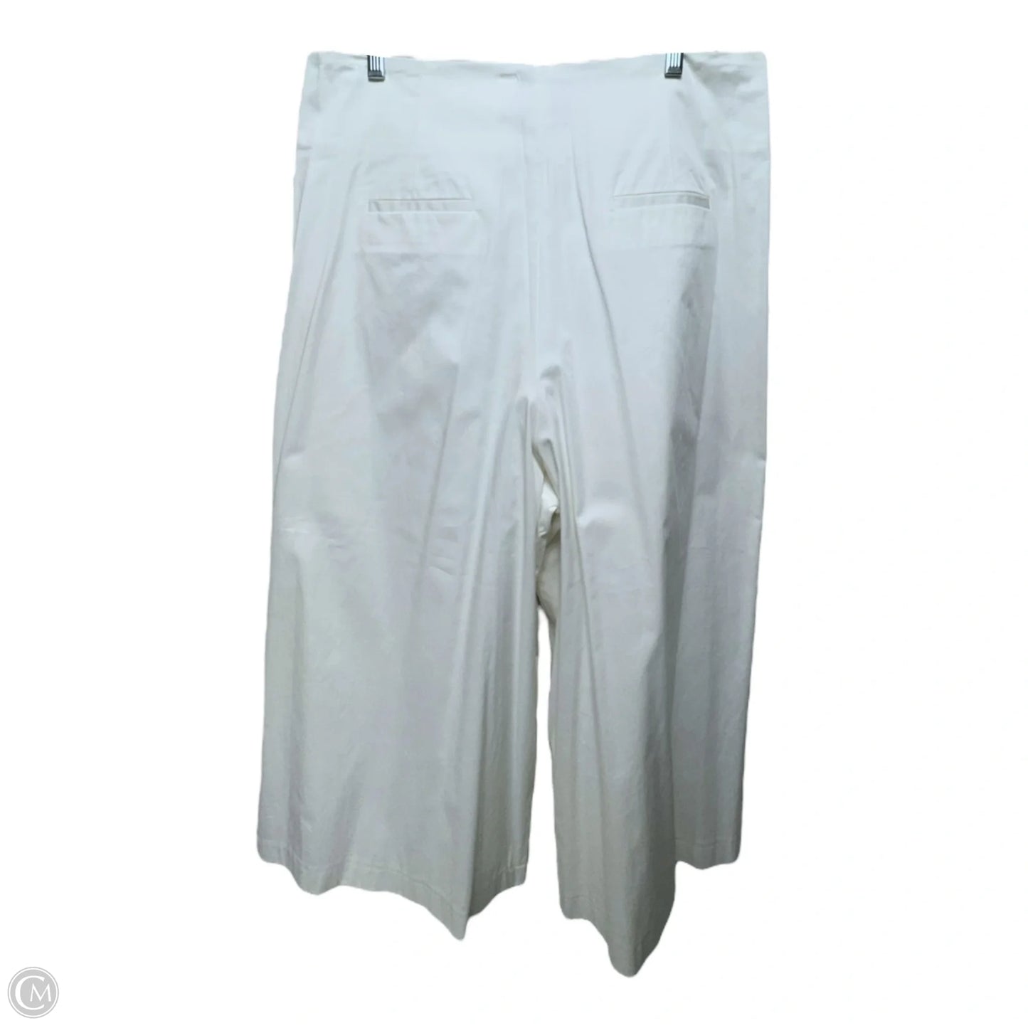 Pants Wide Leg By Alex Marie In White, Size: 16