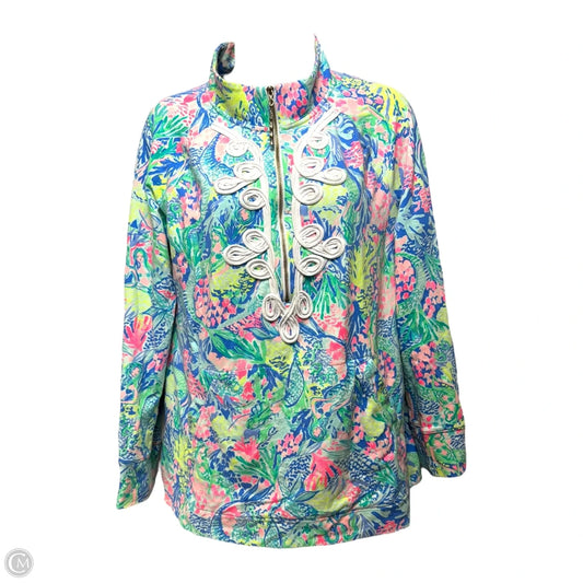 UPF 50+ Skipper Tunic Popover Designer By Lilly Pulitzer In Mermaids Cove, Size: S
