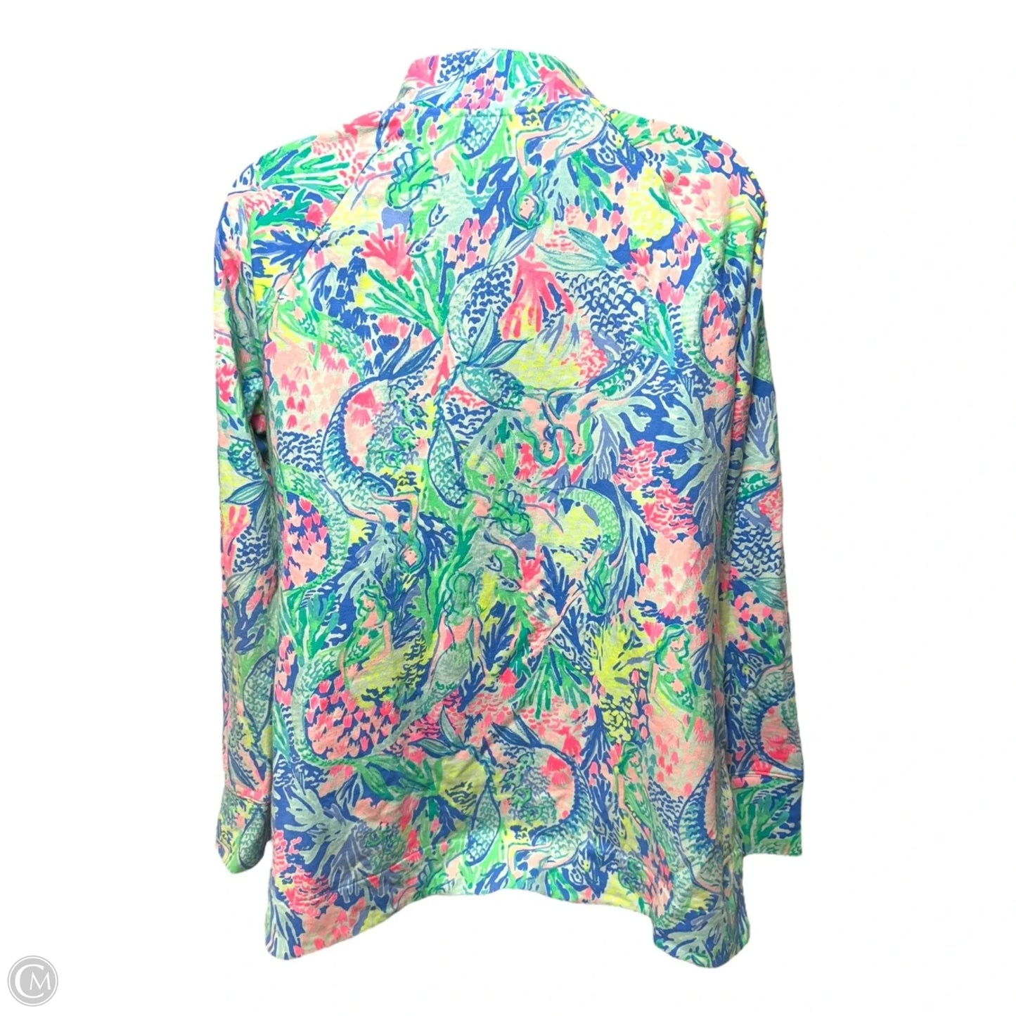 UPF 50+ Skipper Tunic Popover Designer By Lilly Pulitzer In Mermaids Cove, Size: S