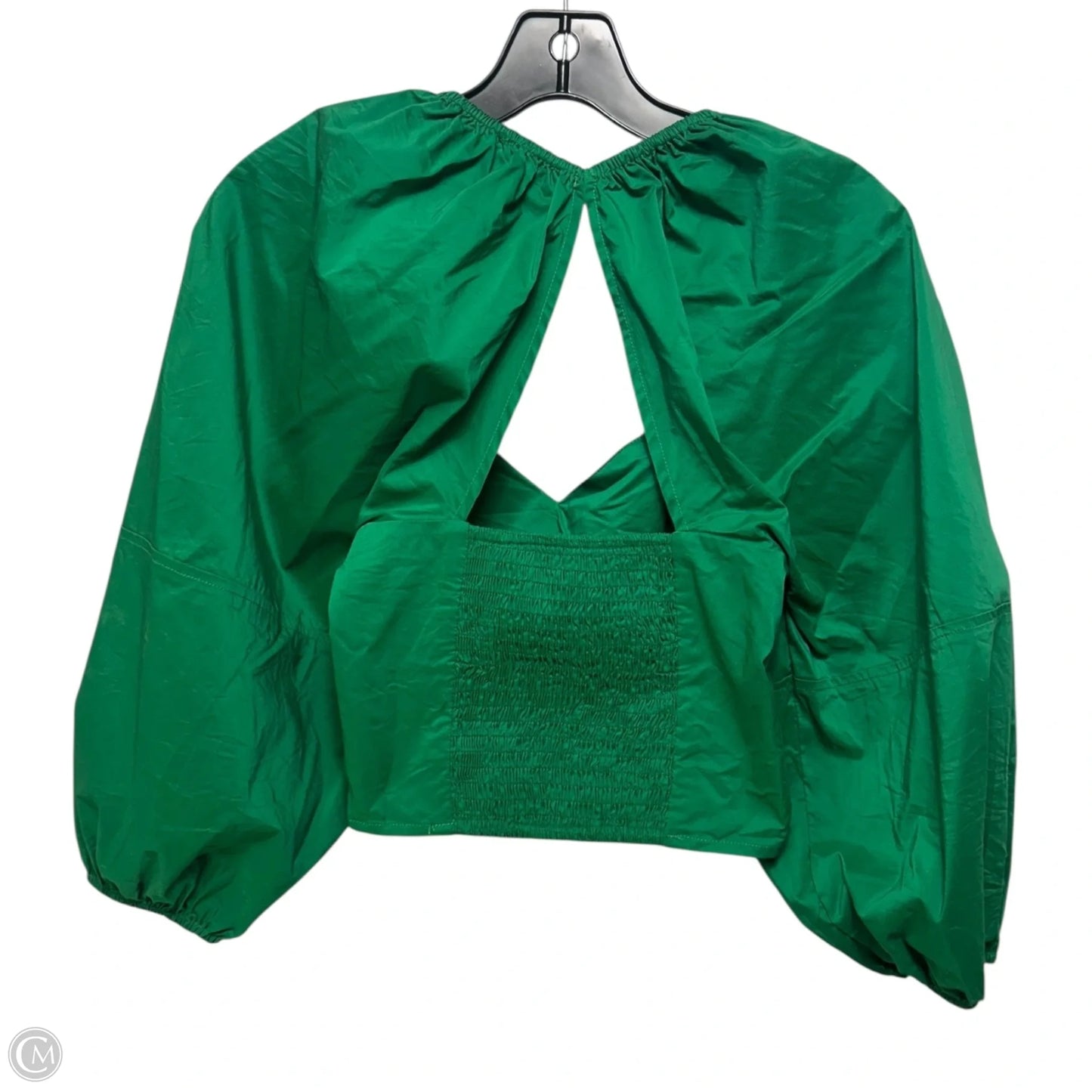 Top Long Sleeve By BURU In Green, Size: Xs