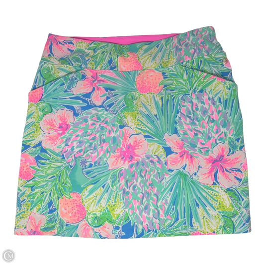 Monica Skort Designer By Luxletic Lilly Pulitzer In Multi Swizzle In, Size: 10