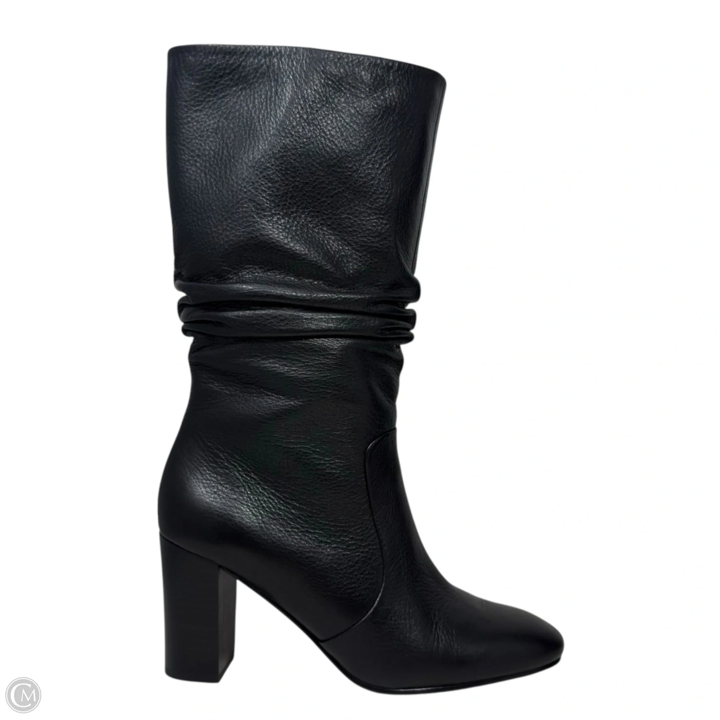 Charlotte Slouch Boots By Johnston & Murphy In Black, Size: 8