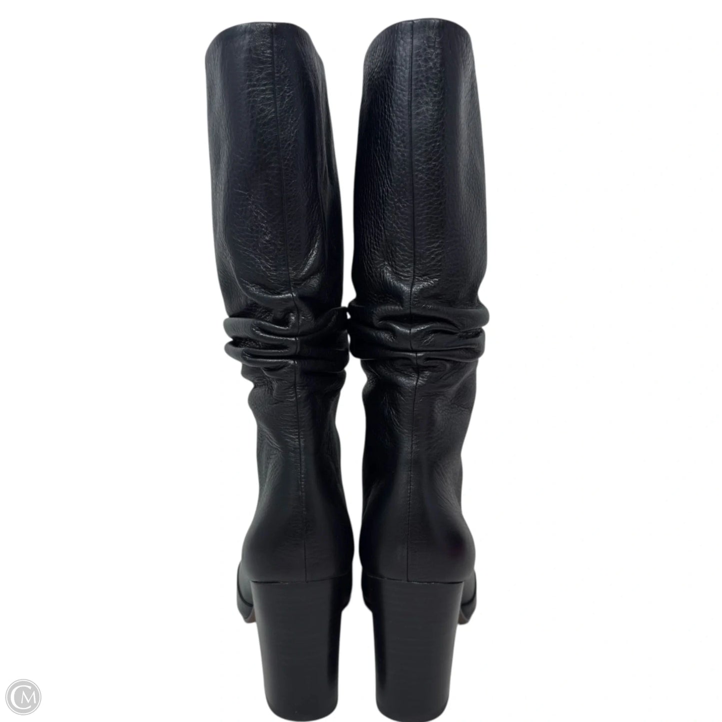 Charlotte Slouch Boots By Johnston & Murphy In Black, Size: 8