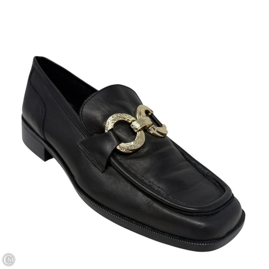 Square-Toe Loafers By Maeve In Black, Size: 10/41