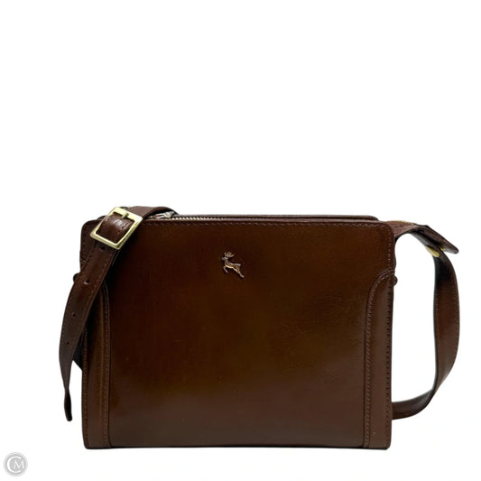 21035 Leather Crossbody By Ashwood, Size: Medium