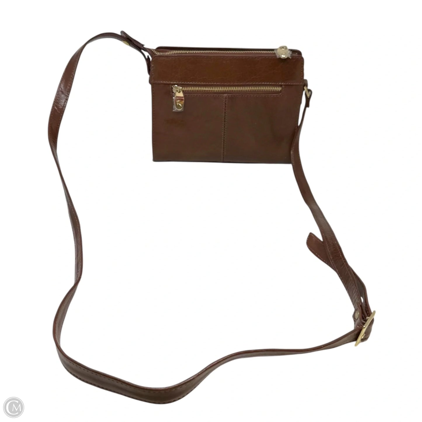 21035 Leather Crossbody By Ashwood, Size: Medium