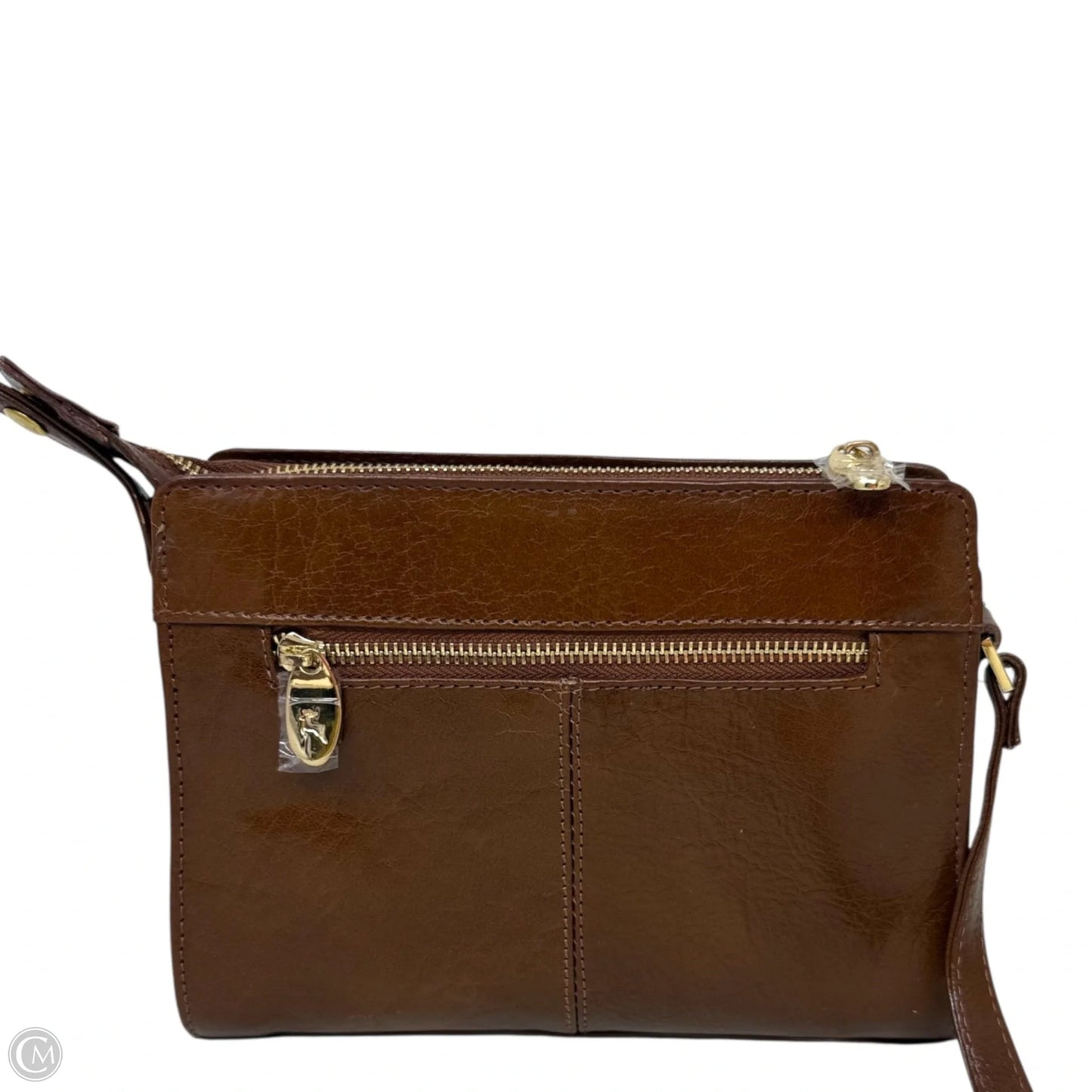 21035 Leather Crossbody By Ashwood, Size: Medium