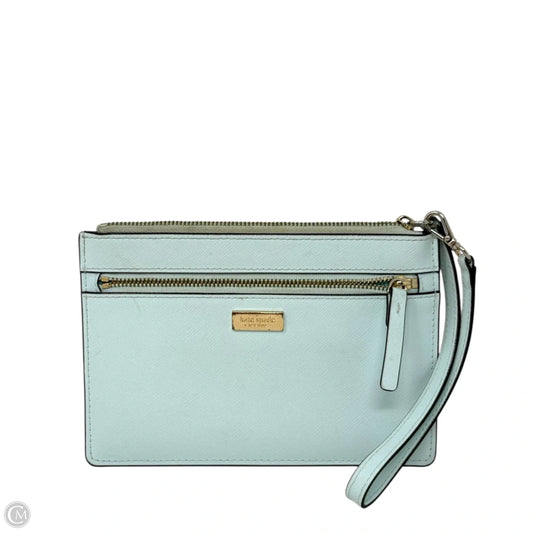 Newbury Lane Wristlet Designer By Kate Spade In Graceblue, Size: Small