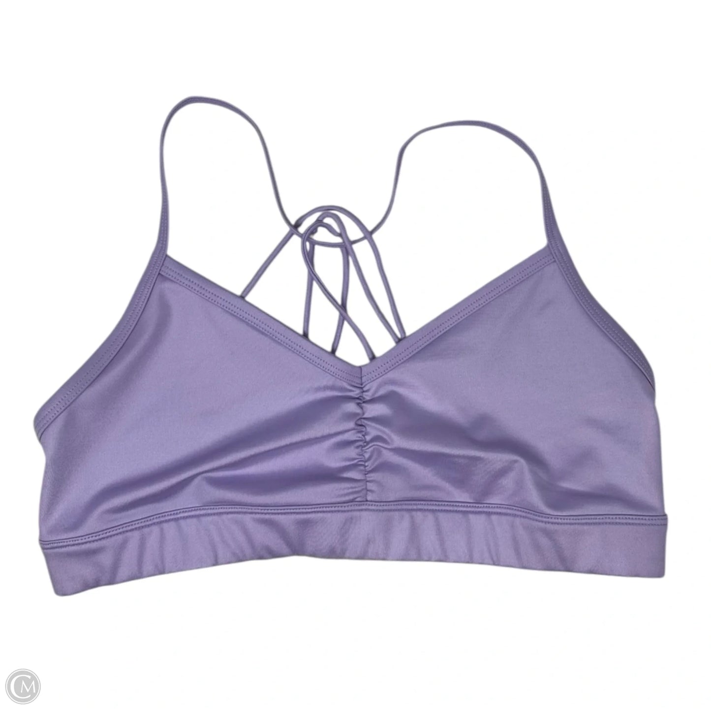 Athletic Bra By Alo In Purple, Size: L