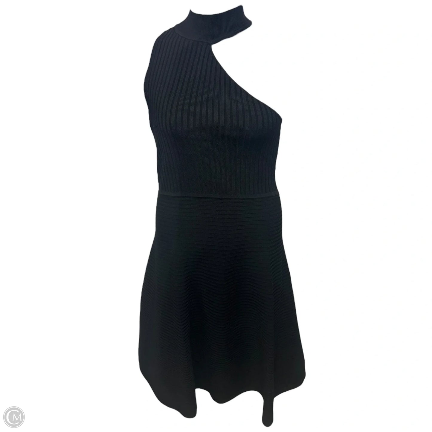 Vika Knit Flare Dress By Cushnie et Ochs   In Black, Size: L