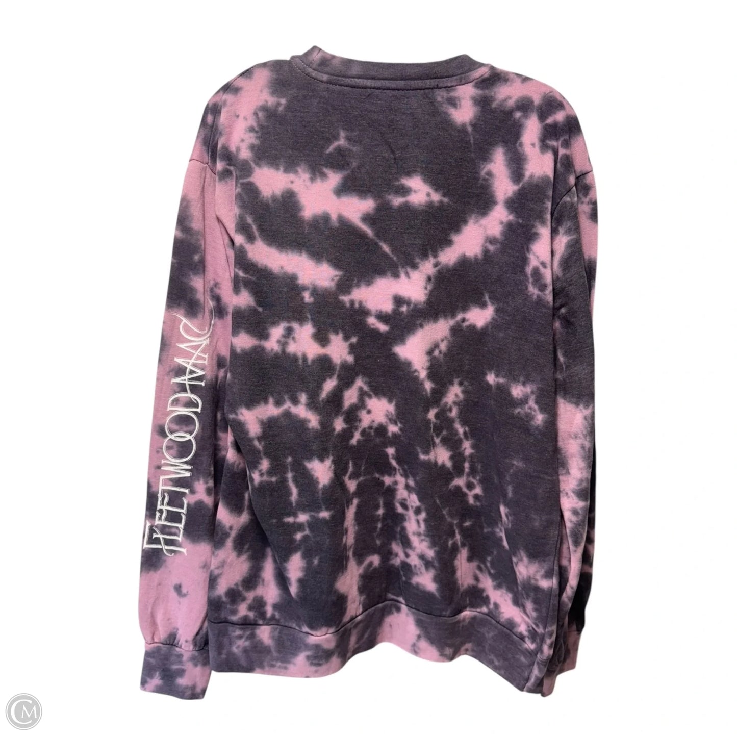Fleetwood Mac Sweatshirt Crewneck In Tie Dye Print, Size: Xl
