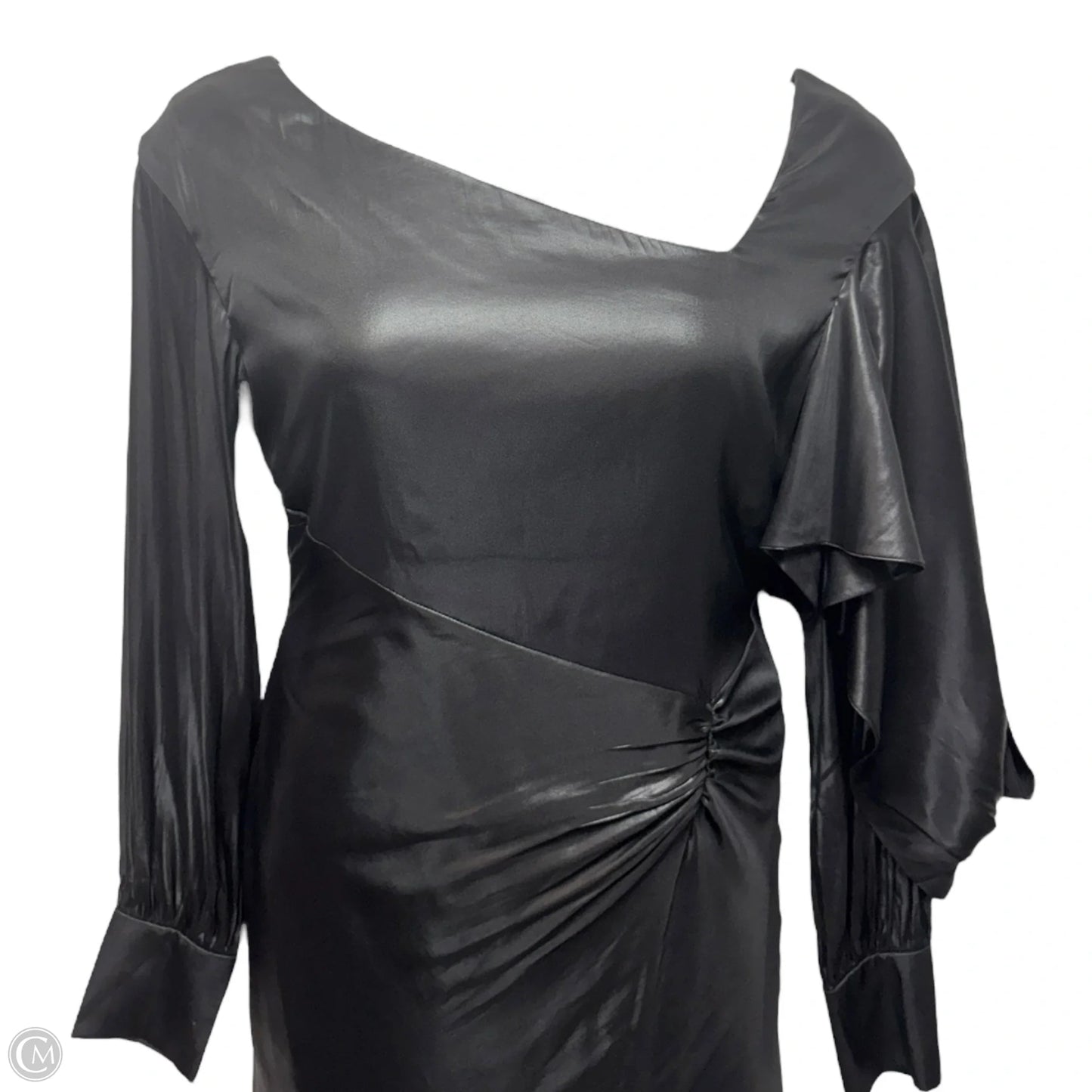 Runway Wylie Midi Dress By Bcbgmaxazria In Black, Size: M