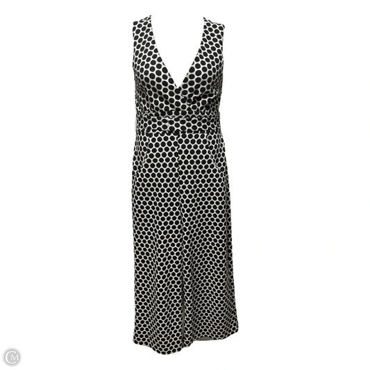 Masha Abstract Knit Jumpsuit By Eva Franco In Polkadot Pattern, Size: M