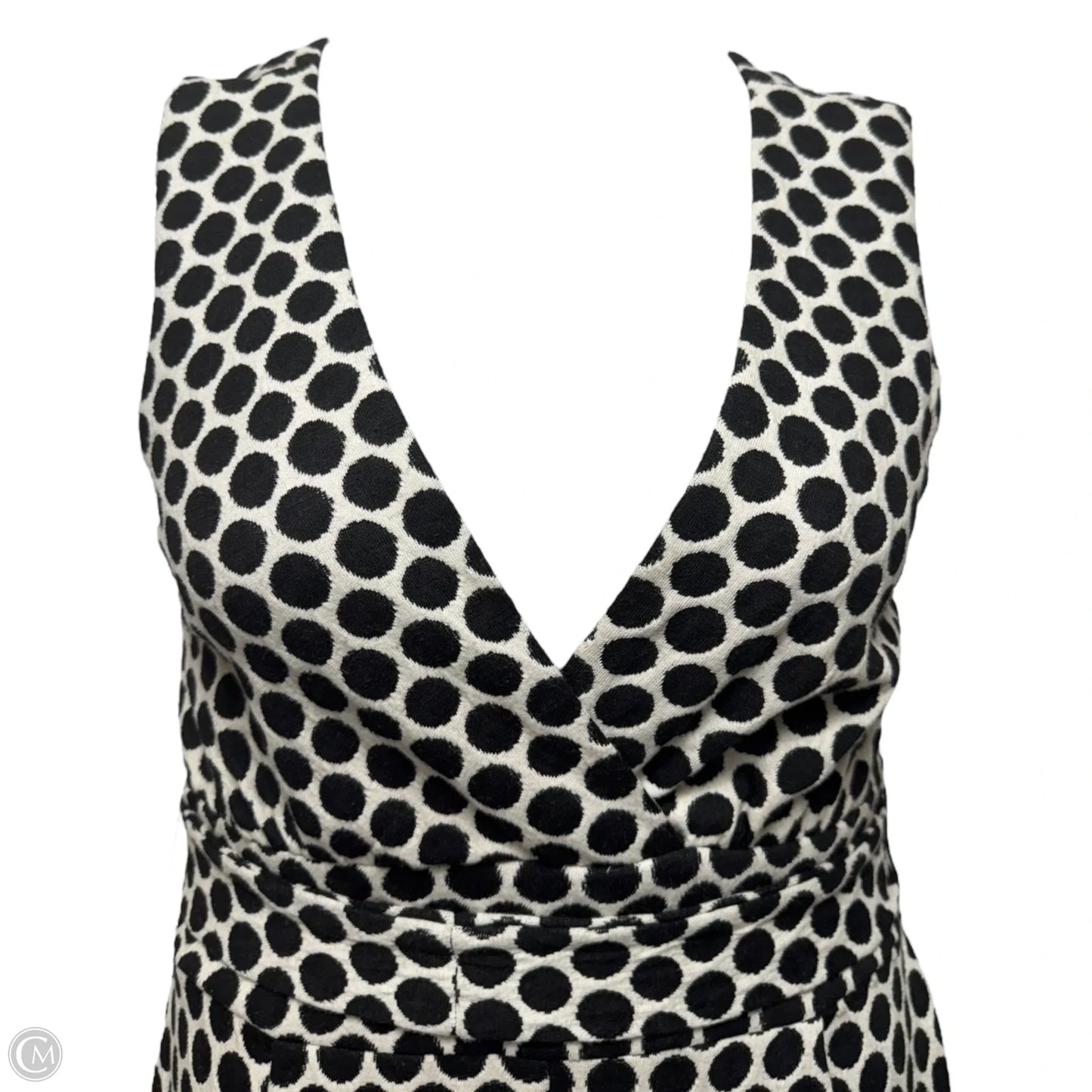 Masha Abstract Knit Jumpsuit By Eva Franco In Polkadot Pattern, Size: M