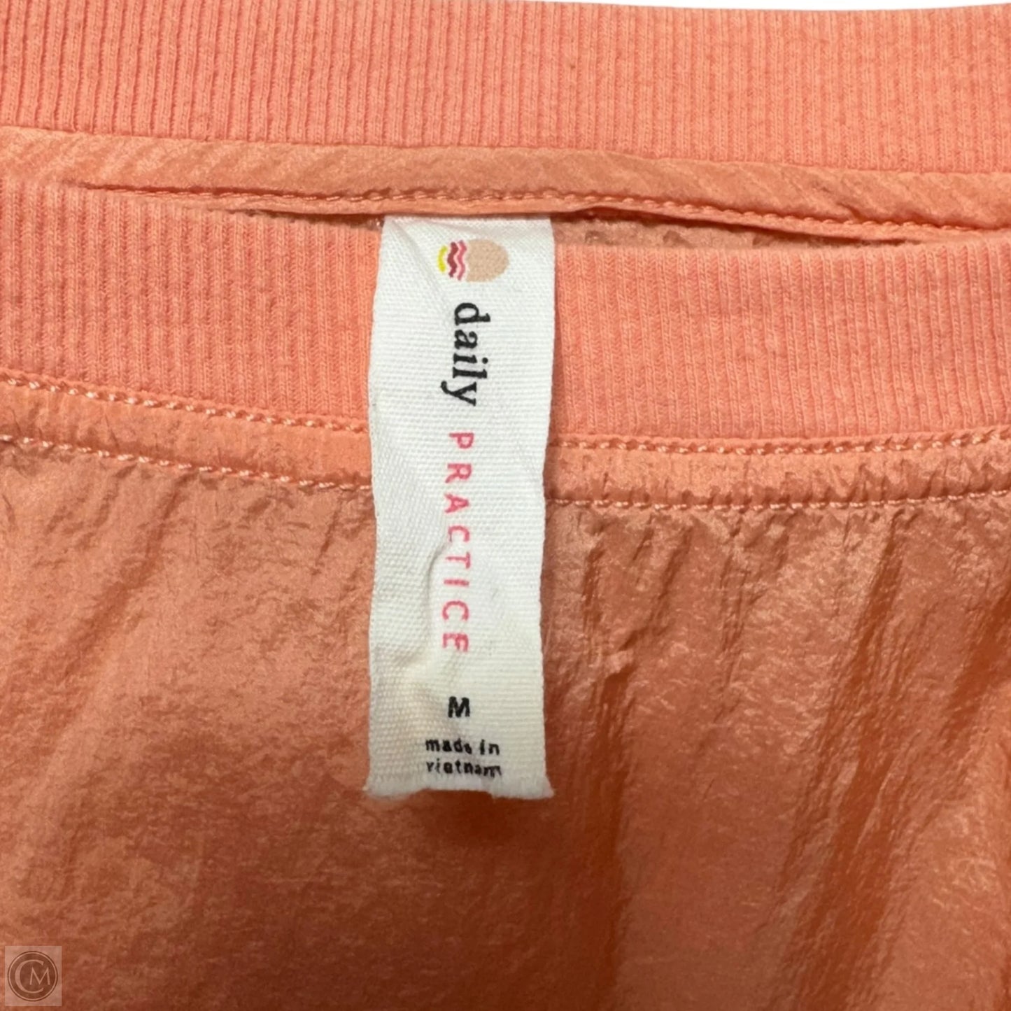 Athletic Top Long Sleeve Crewneck By Daily Practice By Anthropologie In Peach, Size: M