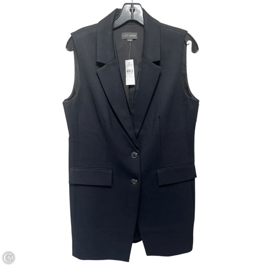 Long Vest By Loft In Black, Size: M