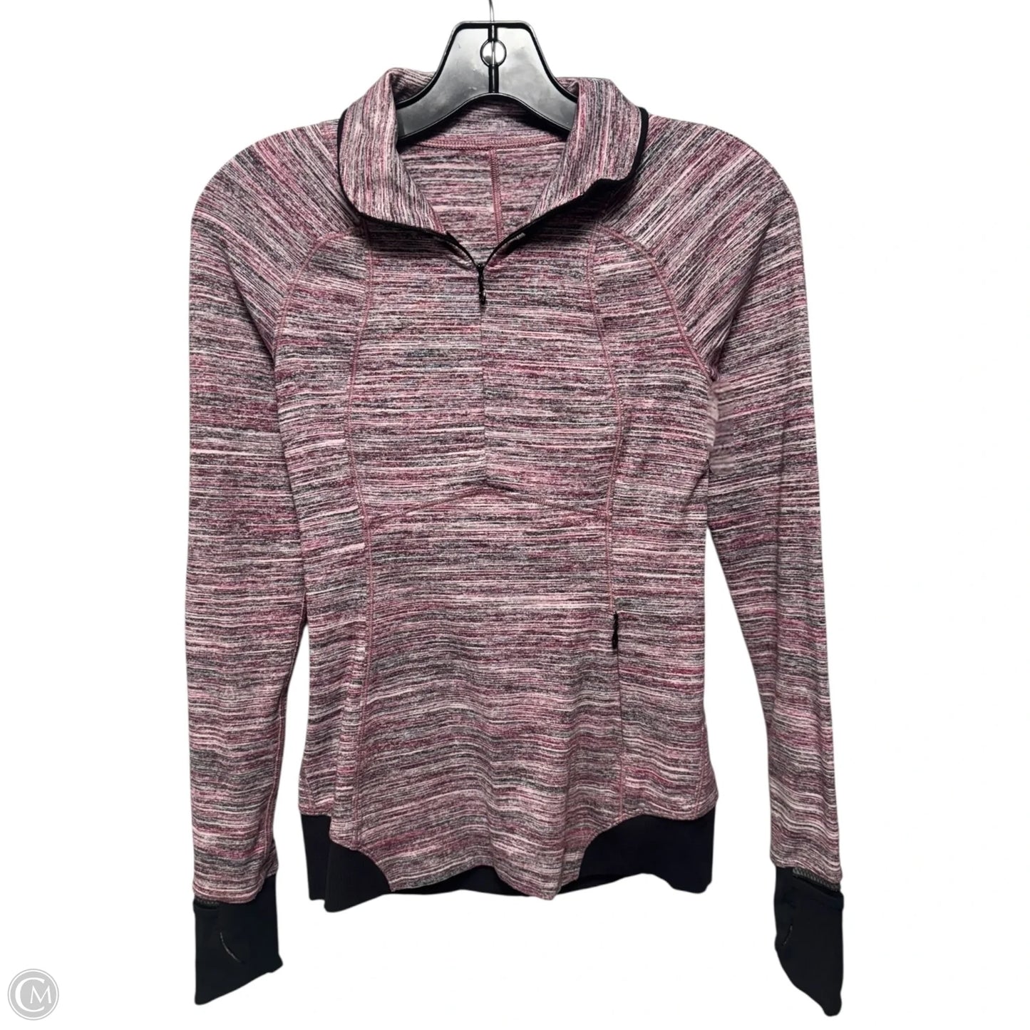 Runderful 1/2 Zip Pullover By Lululemon In Space Dye Camo Berry, Size: S