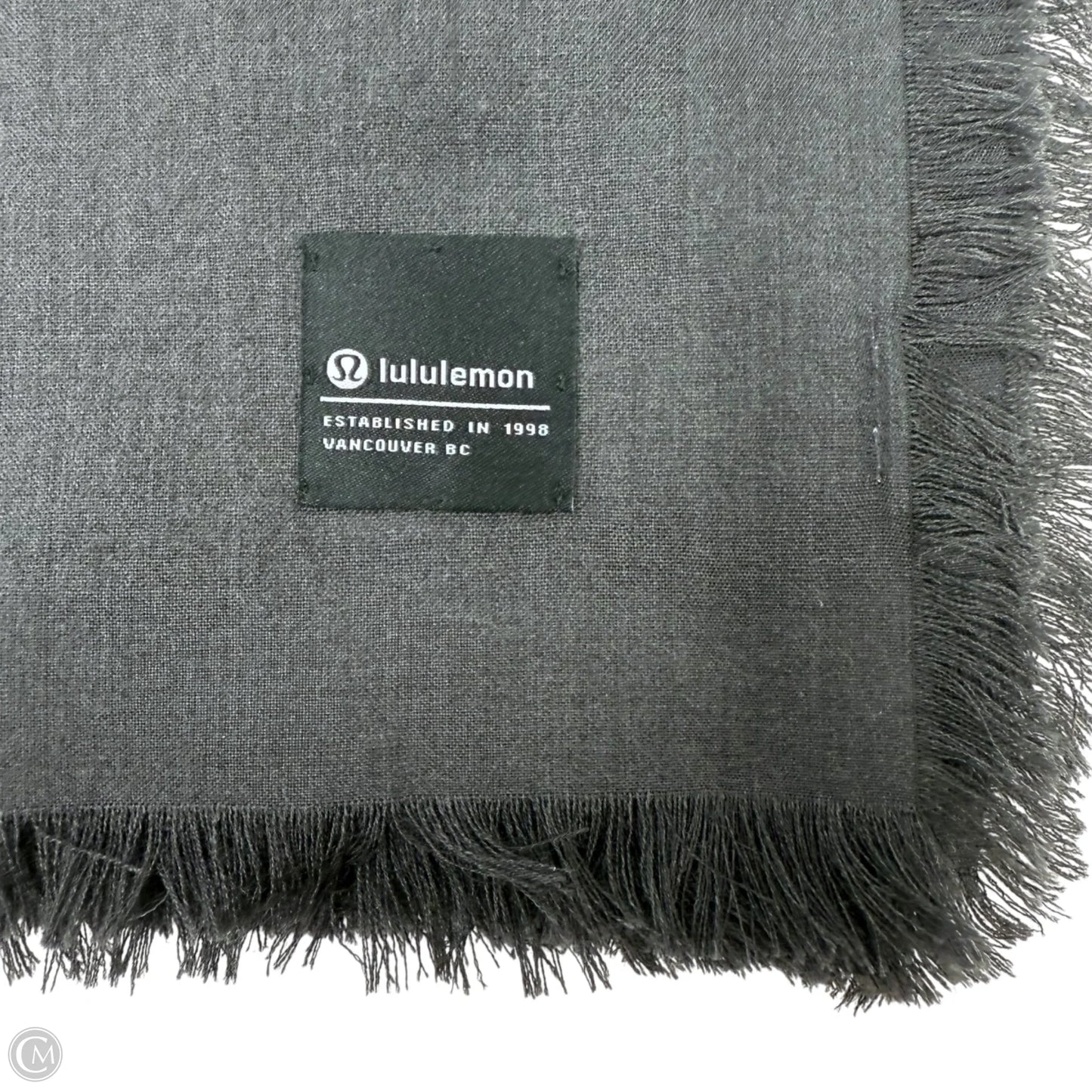 Wool-Blend Square Scarf In
Graphite Grey By Lululemon