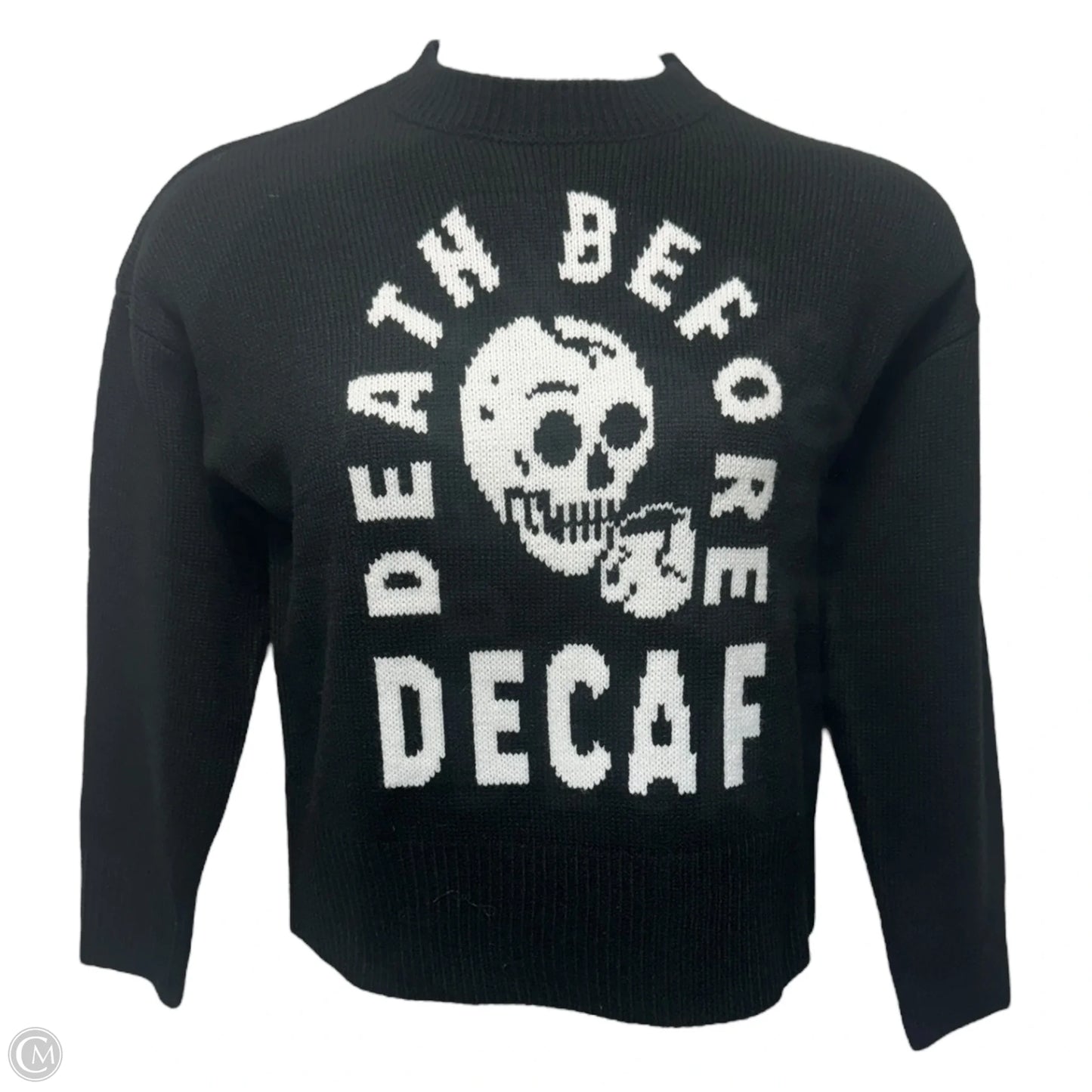 Sweater By pyknic In Black & White, Size: M
