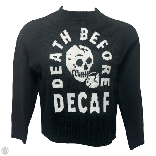 Sweater By pyknic In Black & White, Size: M