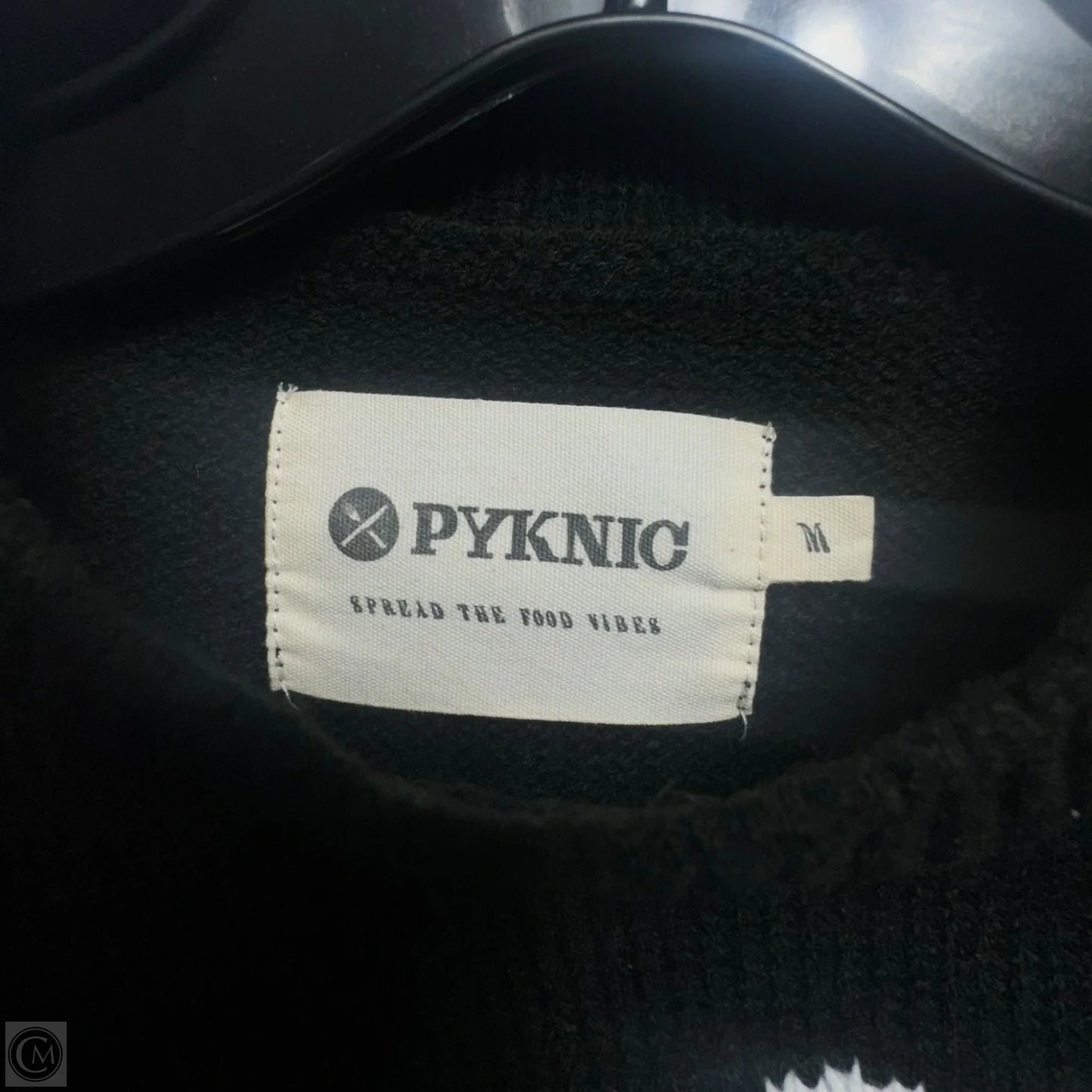 Sweater By pyknic In Black & White, Size: M