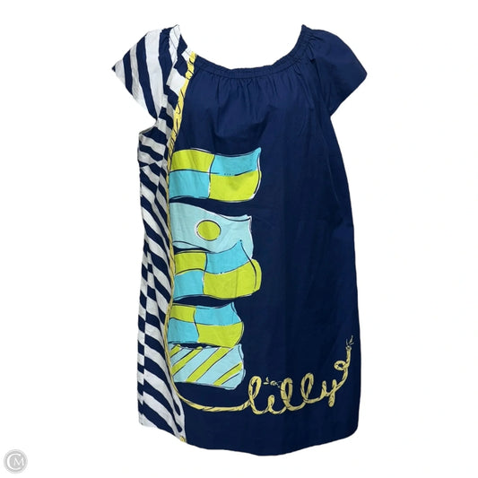 Sullivan Dress Designer By Lilly Pulitzer In You're Flagged Nautical, Size: XL