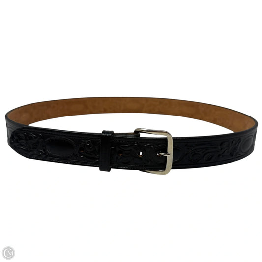 Historic Western Embossed Leather Belt Style 850 By Looper, Size: Large/42