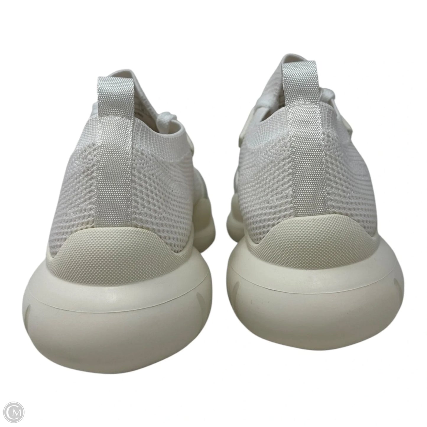 5050 Mesh Lace-up Sneakers Designer By Stuart Weitzman In White, Size: 6