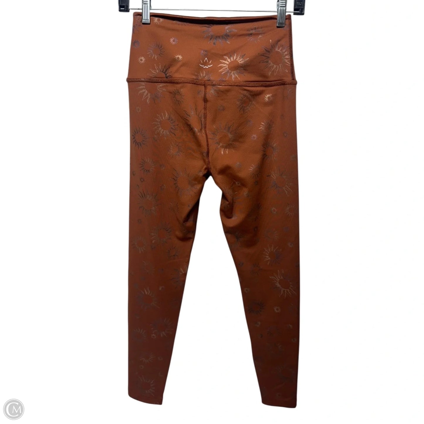Athletic Leggings By Beyond Yoga In Brown, Size: M