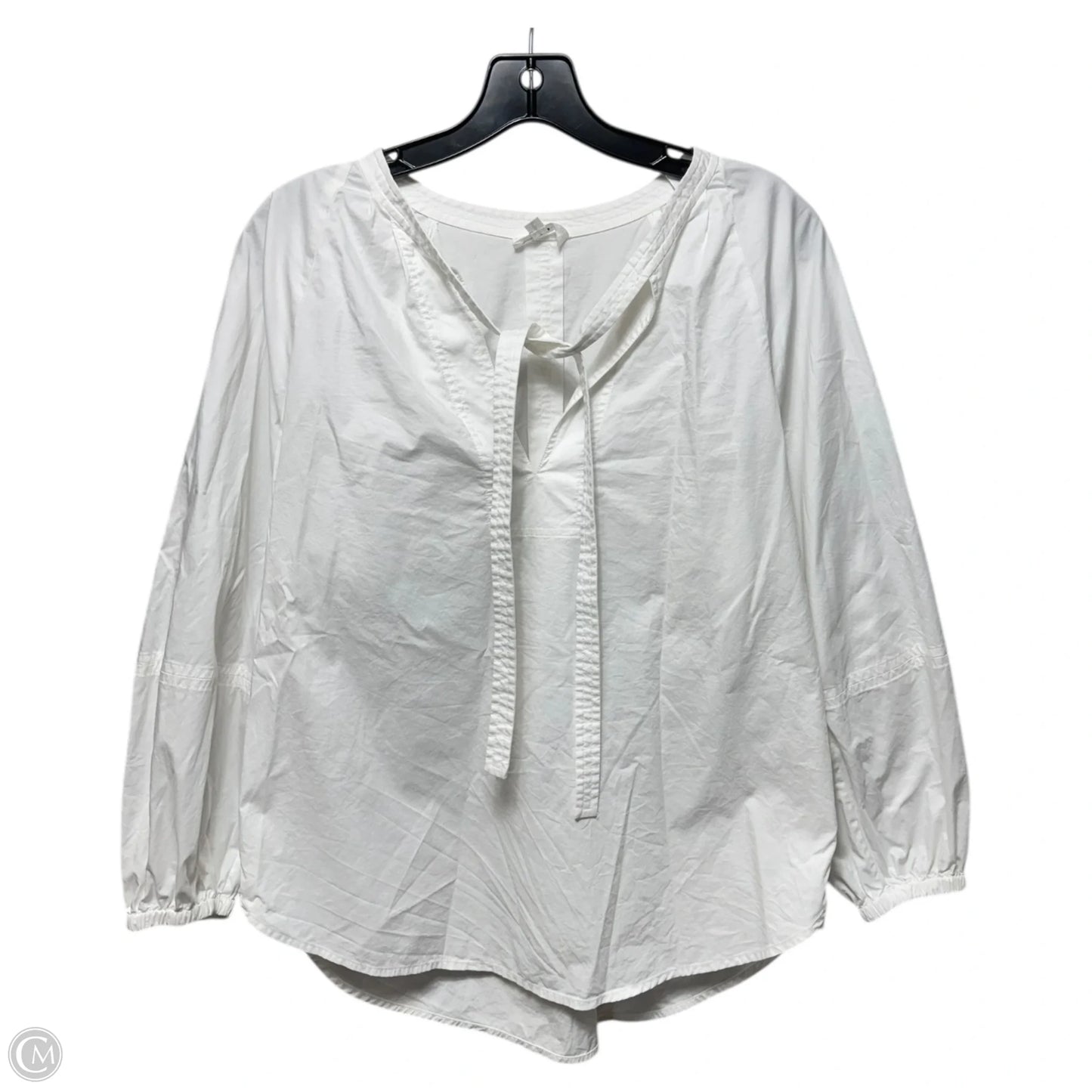 Blouse Long Sleeve By Alc In White, Size: 8