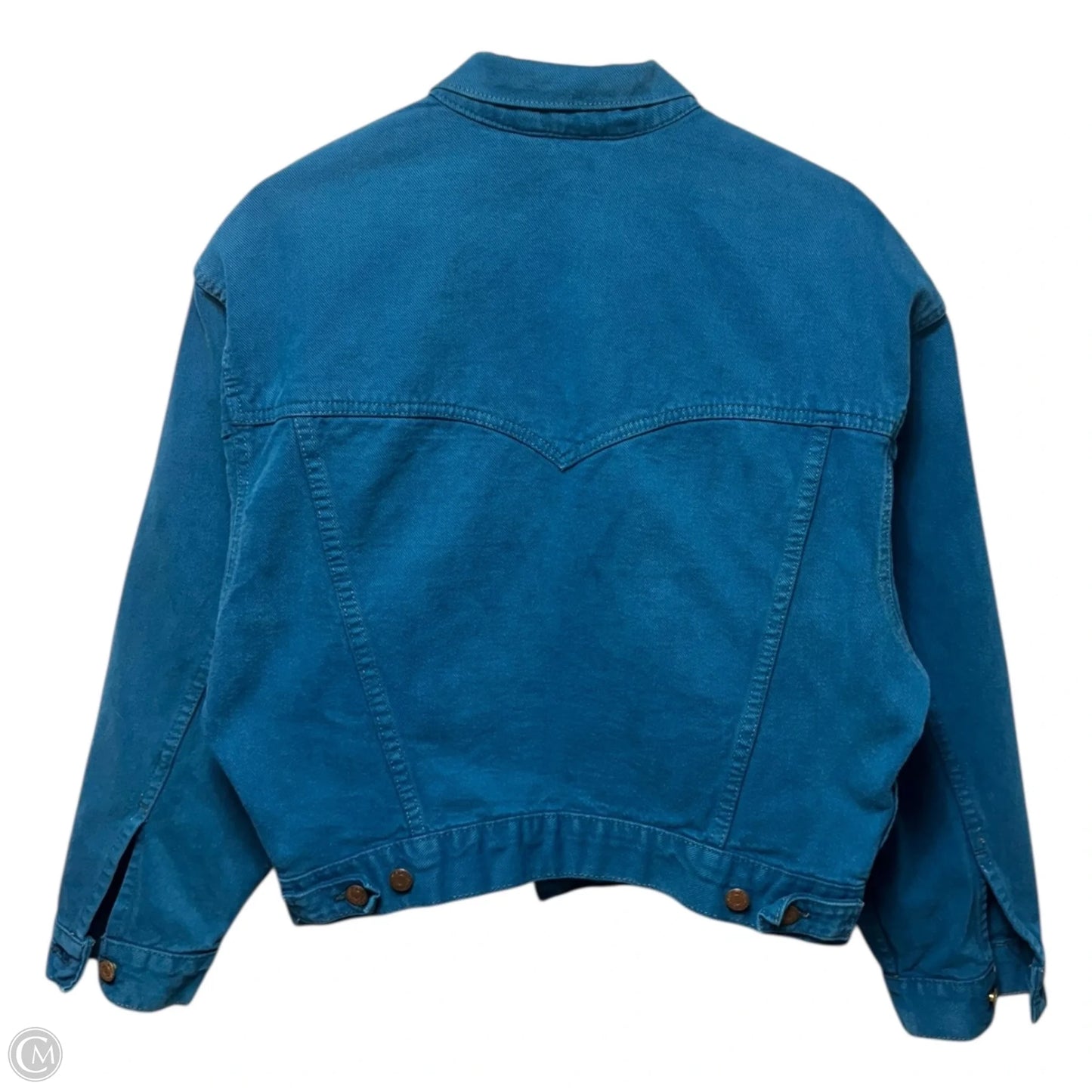 Jacket Denim By Levis In Blue, Size: S