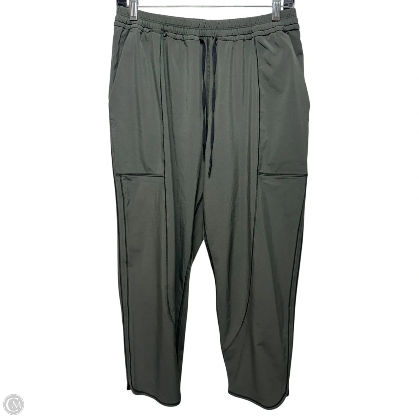 Final Play Crop By Lululemon In Evergreen, Size: 8
