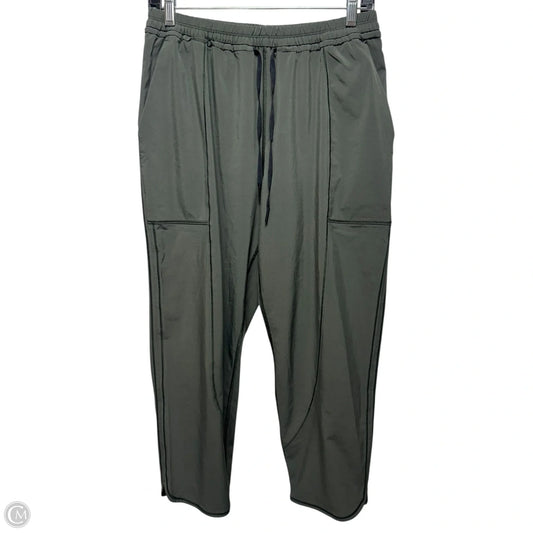 Final Play Crop By Lululemon In Evergreen, Size: 8