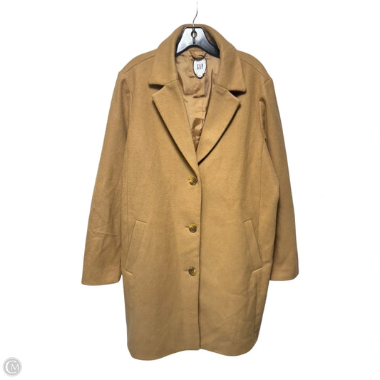 Coat Long By Gap In Tan, Size: Xl