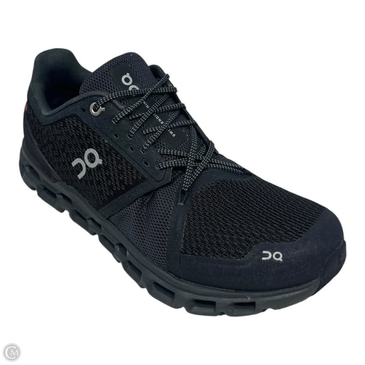 Cloudstratus Shoes Athletic By On In Black, Size: 10 ; MENS SIZE 8
