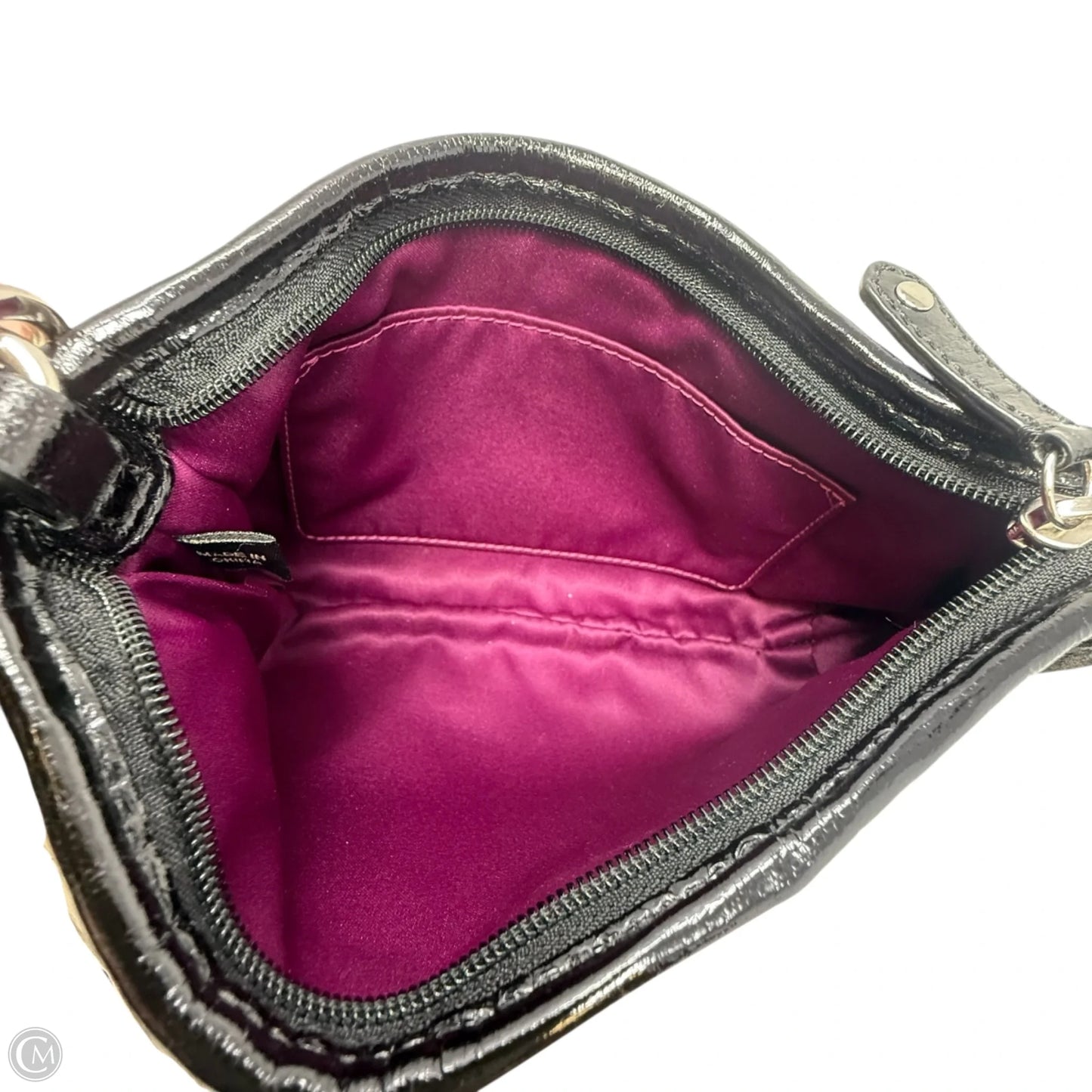 Madison Pleated Wristlet Designer By Coach, Size: Medium