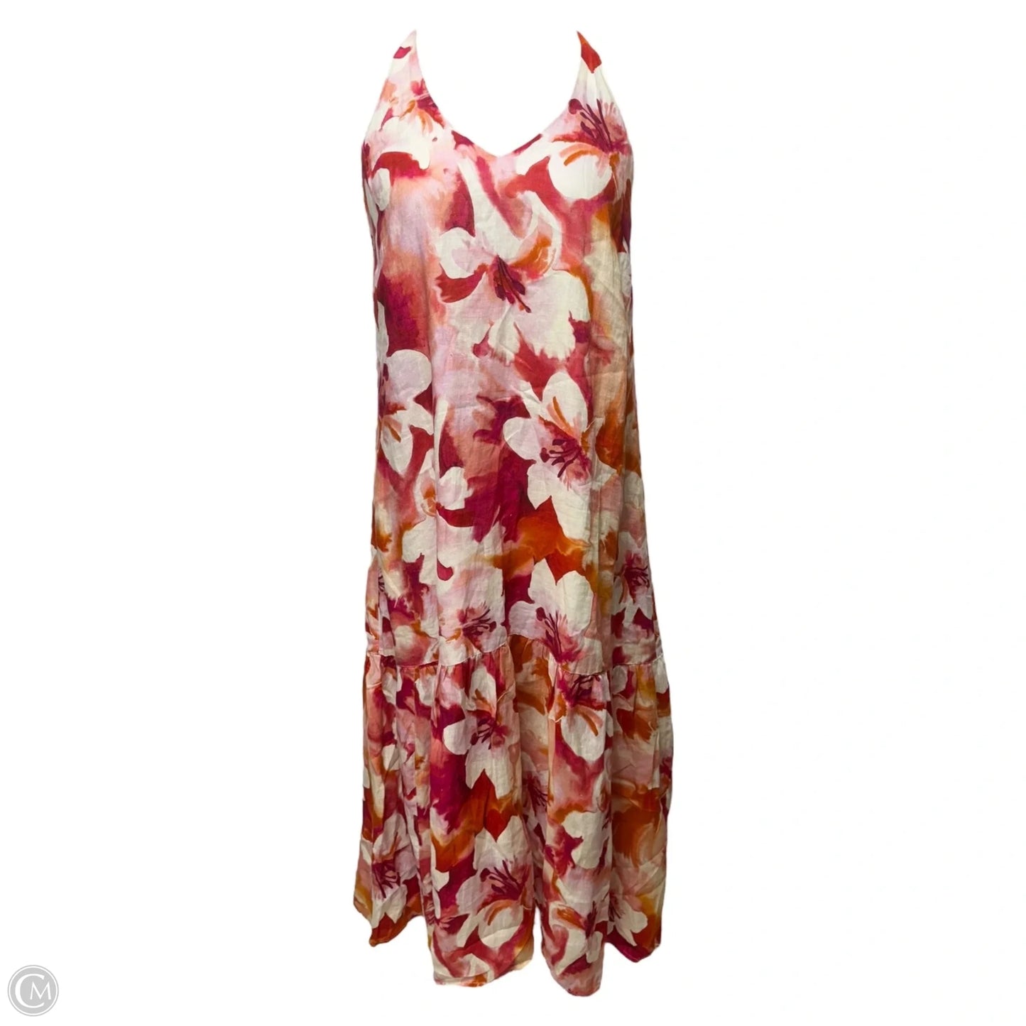 Lexi Linen Maxi Dress By Tyler Boe In Floral Print, Size: M