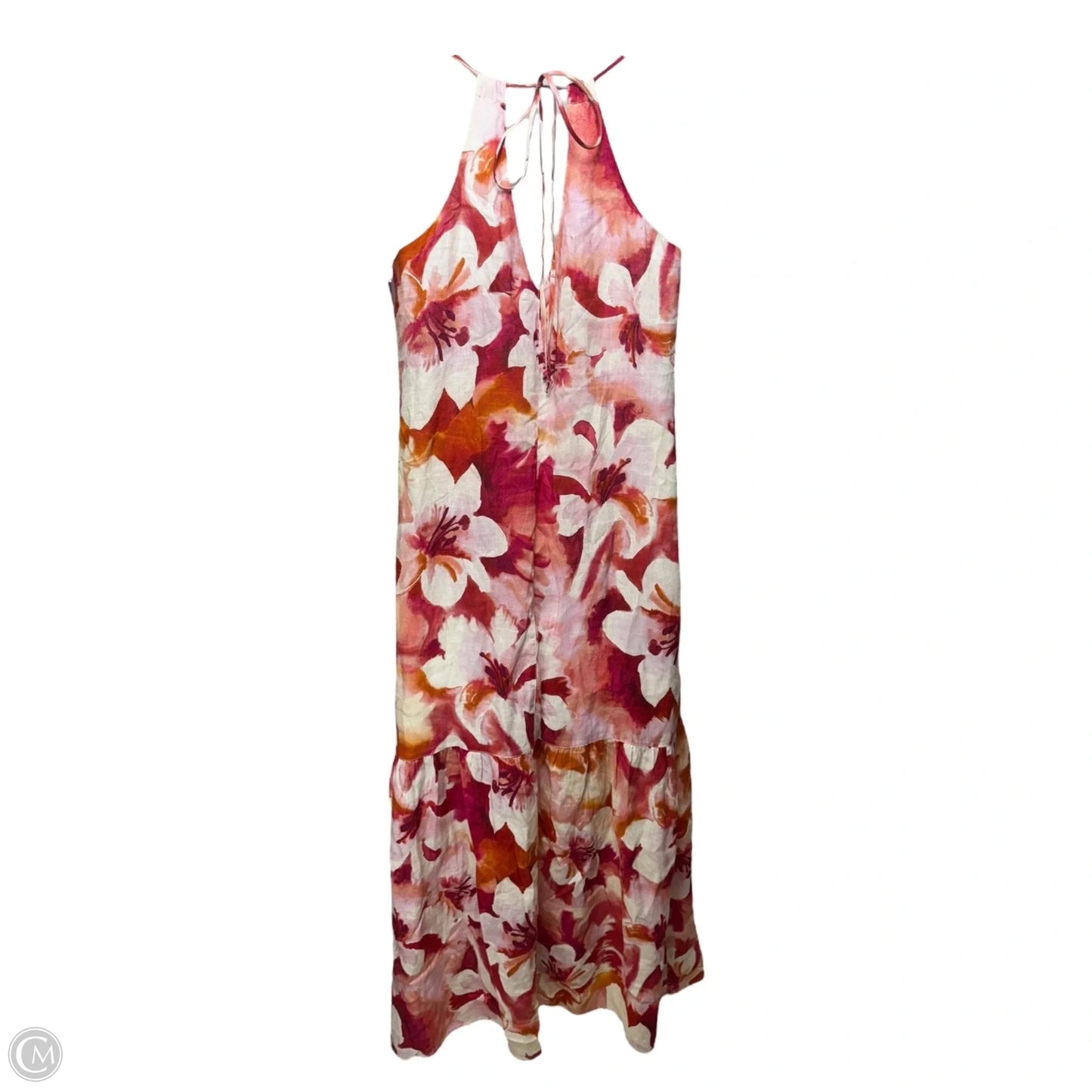 Lexi Linen Maxi Dress By Tyler Boe In Floral Print, Size: M
