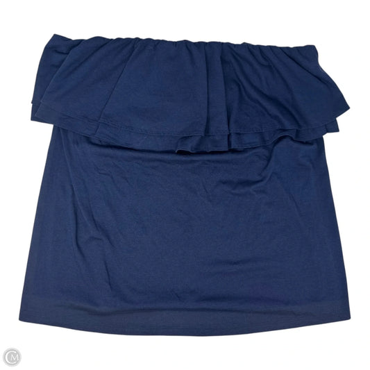 Top Sleeveless Designer By Lilly Pulitzer In Navy, Size: Xl