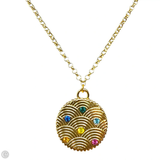 Southbank Disc Pendant Necklace Designer By Kurt Geiger