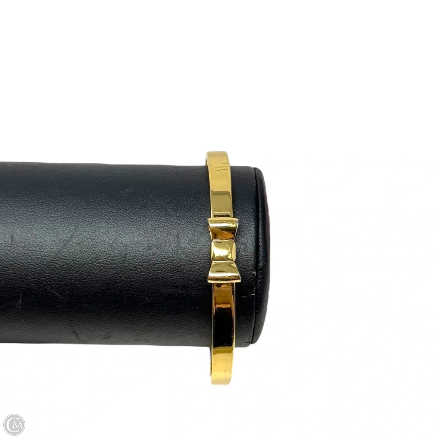 Take A Bow Gold Tone Bow Bangle Bracelet Designer By Kate Spade