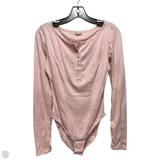 Bodysuit By Free People In Pink, Size: S