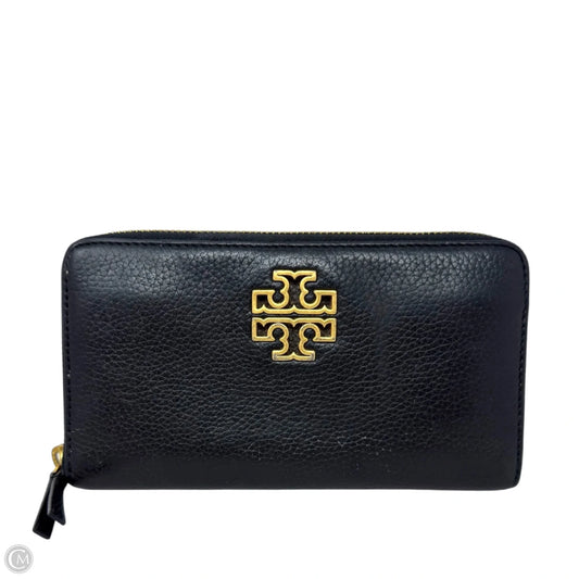 Britten Zip Continental Wallet Designer By Tory Burch, Size: Medium