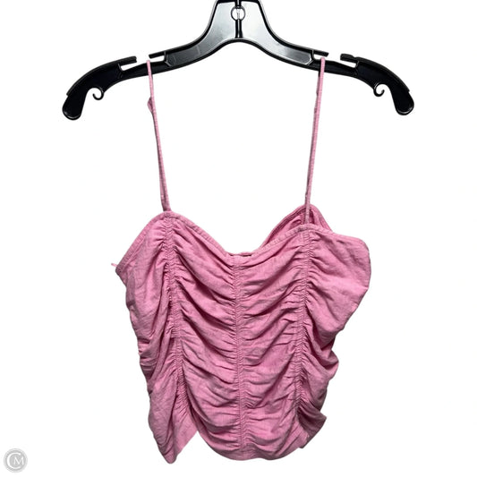 Top Sleeveless By Free People In Pink, Size: M