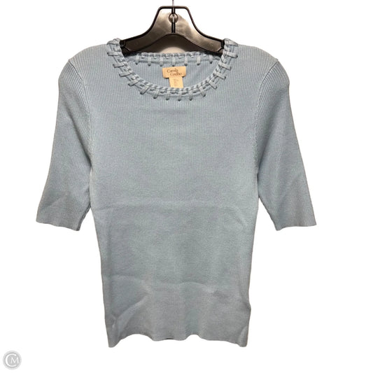 Top 3/4 Sleeve By Camila Coehlo In Blue, Size: L