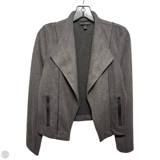 Blazer By Banana Republic In Grey, Size: M