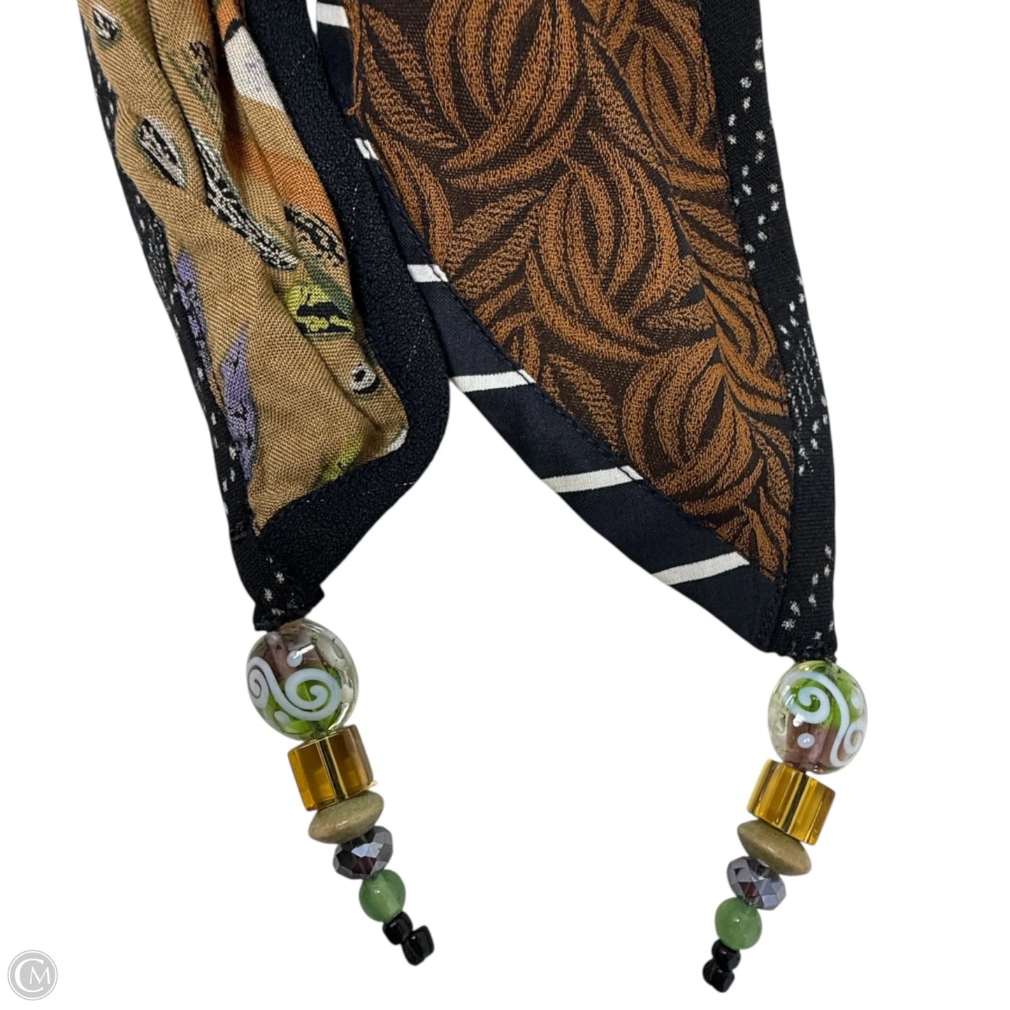 Long Scarf With Beads