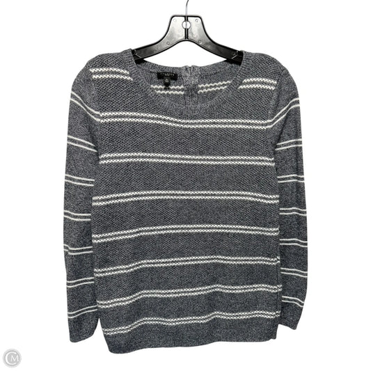 Sweater By Talbots In Blue & White, Size: Sp
